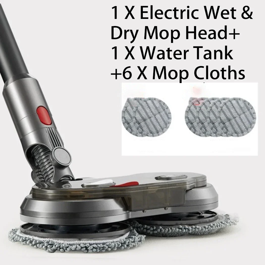 Vacuum Cleaner Electric Wet & Dry Mop Head Replacement For Dyson V7 V8 V10 V11 Vacuum Cleaner Parts