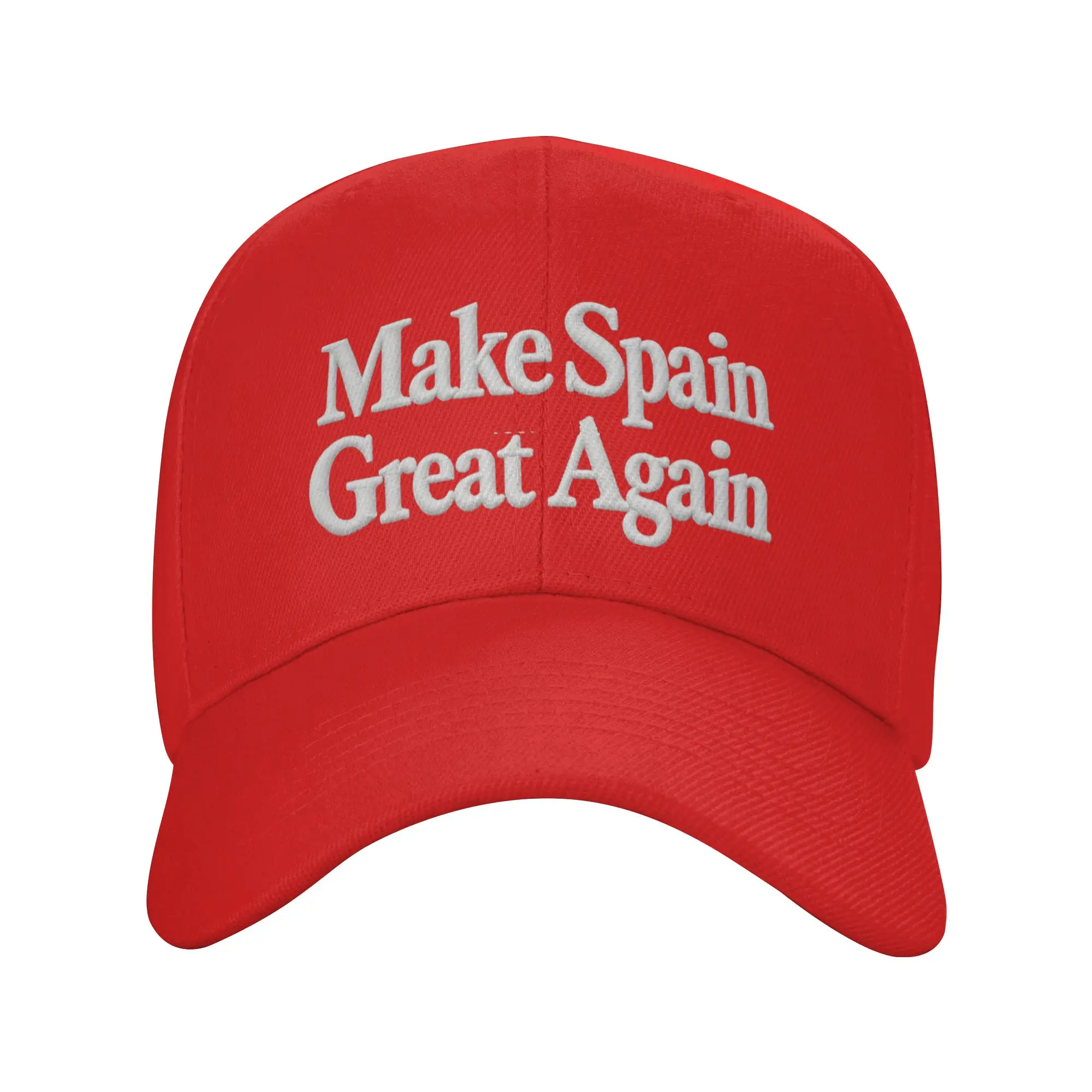 Men Women Make Spain Great Again Hat Cool Baseball Cap Dad Hat Travel Headewear Adjustable Fit