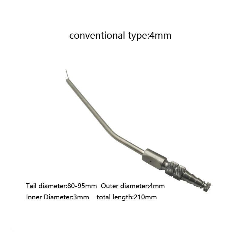Oral care dental implants strong suction tube weak suction stainless steel disposable metal suction saliva tube brush