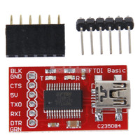 FT232RL FT232 FTDI USB 3.3V 5.5V To TTL Serial Adapter Module Mini USB Port Pro Mini USB TO 232 USB To TTL Diymore For Arduino