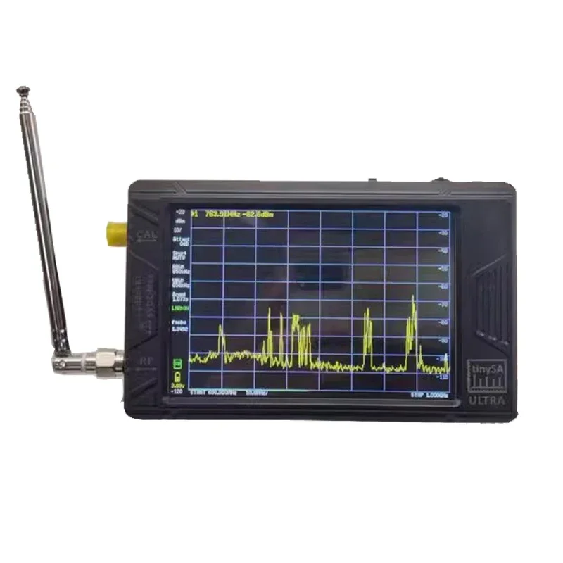 tinySA ULTRA 4 inch handheld spectrum analyzer, touch screen 100k-5.3GHz high frequency signal generator