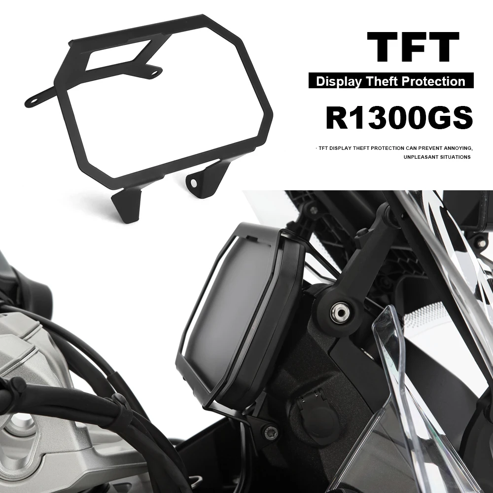 

TFT Anti Theft Screen Protector For BMW R1300GS R 1300 GS Adventure r1300gs ADV 2023- Motorcycle Accessories Meter Frame Cover ﻿