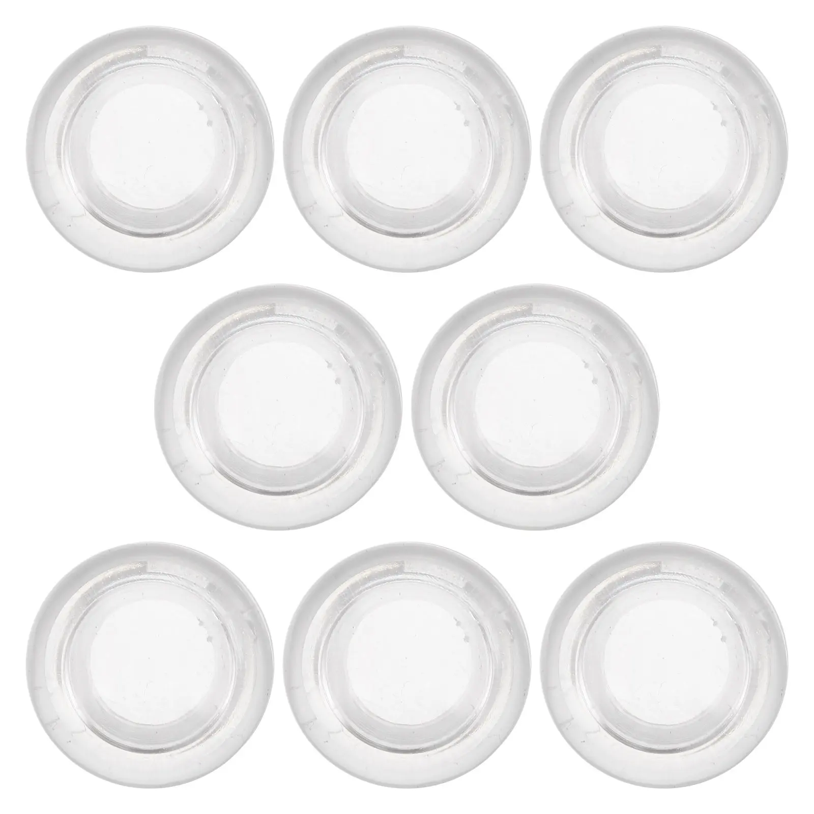

8pcs Soap Dispenser Accessories See-Through Cover Replacement Plastic Part For Liquid Dispenser Bathroom Shampoo Repairing
