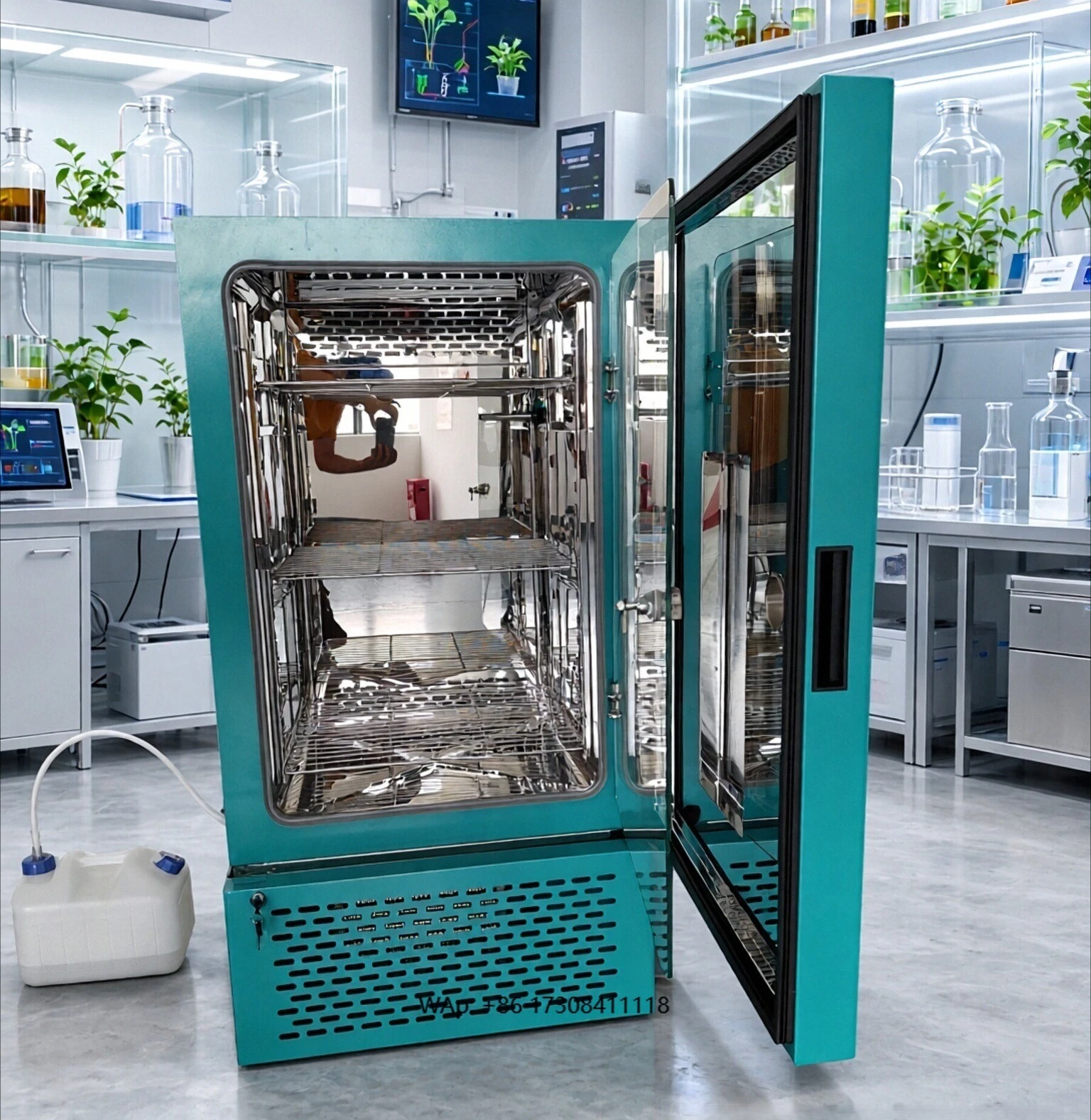 100 Liter Agricultural Constant Temperature and Humidity Chamber for Lettuce Sprouts and Seedlings Growth with Illumination