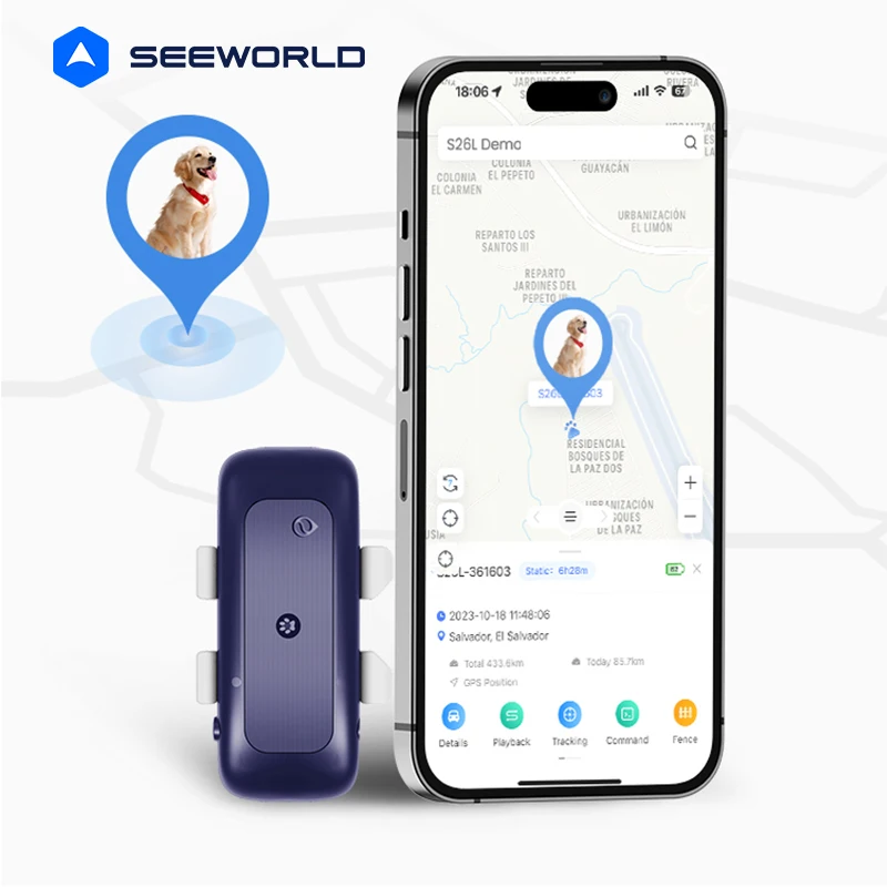 SEEWORLD Hot Items Waterproof Best Quality Cheap Price Mini GPS Tracker Dog Pet Tag Smart Finder Locator