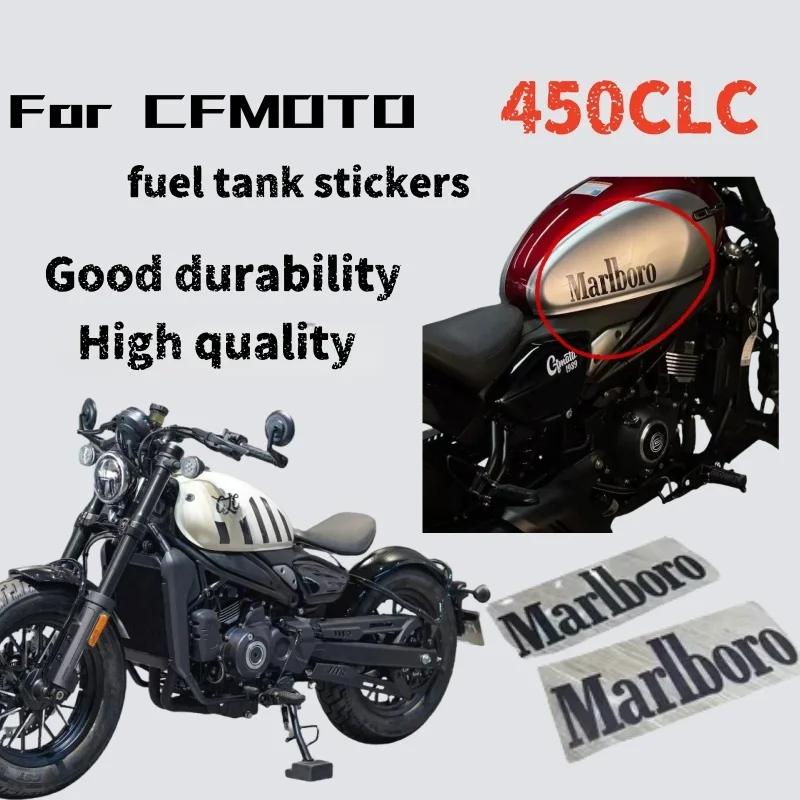 

Для модификации мотоцикла CFMOTO 450CLC, наклейки на боковую крышку, наклейки на топливный бак