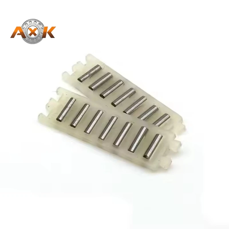 

10PCS Linear Flat Roller, FF Series FF2010 FF2515 FF3020 FF3525 Nylon Cage Single Row Straight Roller Needle Bearing