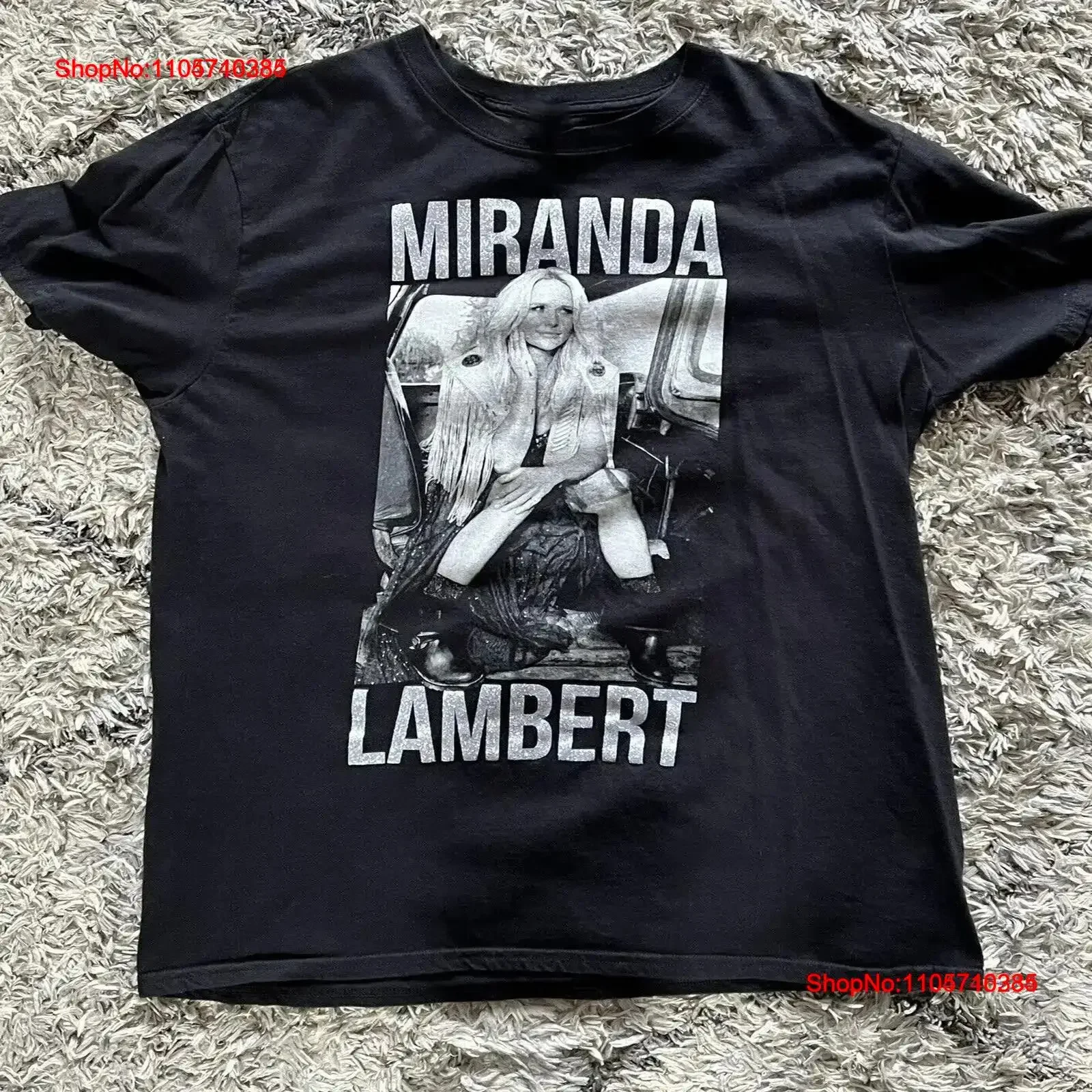 New Miranda Lambert For Fans S 5XL T Shirt TU01_62 vintage Washed Comfortable fashion homme Stretched designer clothes vintage