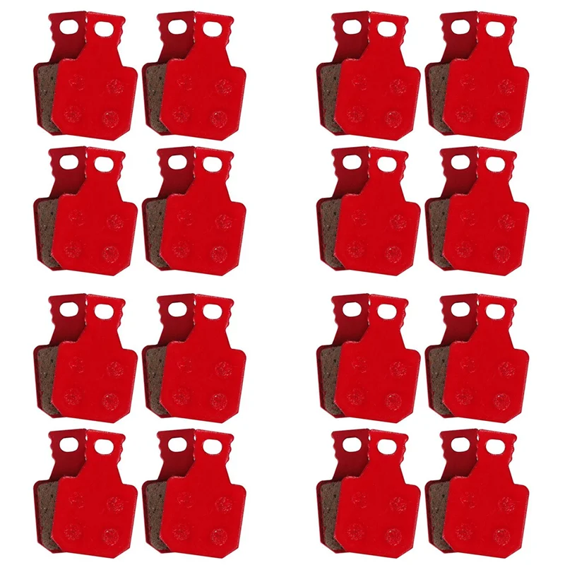 BIKEIN Pro 16 Pasang Bantalan Rem Cakram Hidrolik Keramik Sepeda Gunung Bersepeda untuk Magura M5 M7 MT5 MT7 SH901 MTB