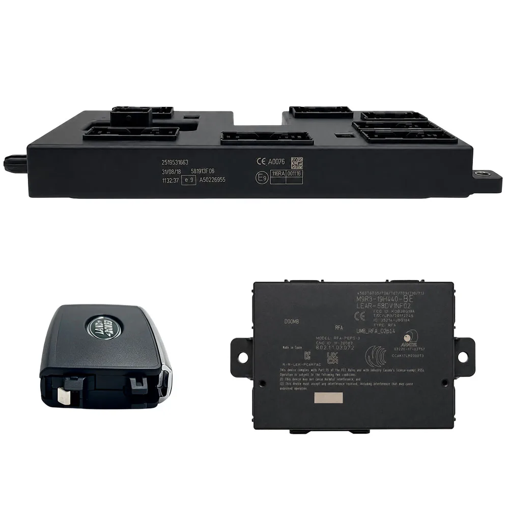 JLR All Keys Lost Solution Kit 433MHz PEPS Keys BCM KVM Modules For Land Rover Jaguar 2017-2025 SX-TOOL JET Master