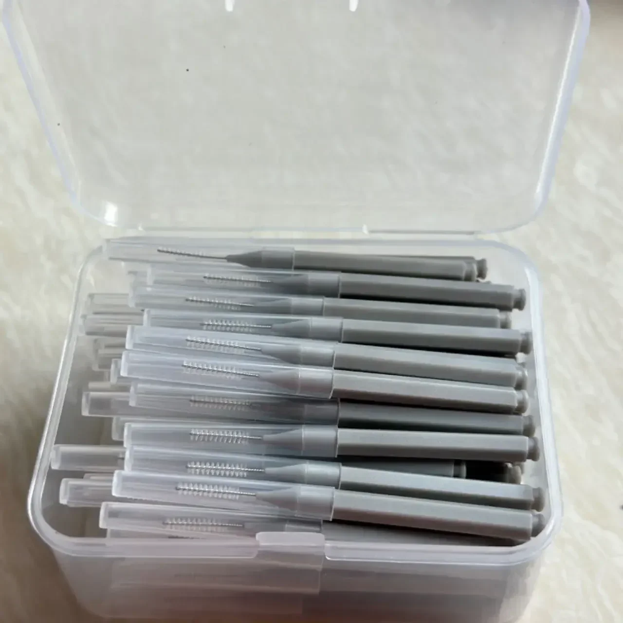 80/160 stks/doos I-type push pull interdentale rager 0.6-1.5Mm Reiniging Tussen Tanden Mondverzorging Orthodontische I Vorm Tand Floss