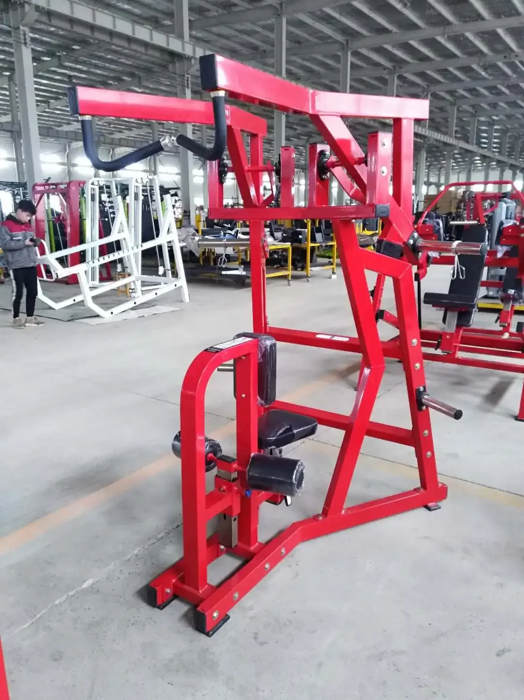 Commercial Gym Equipment High Row With Customized Logo