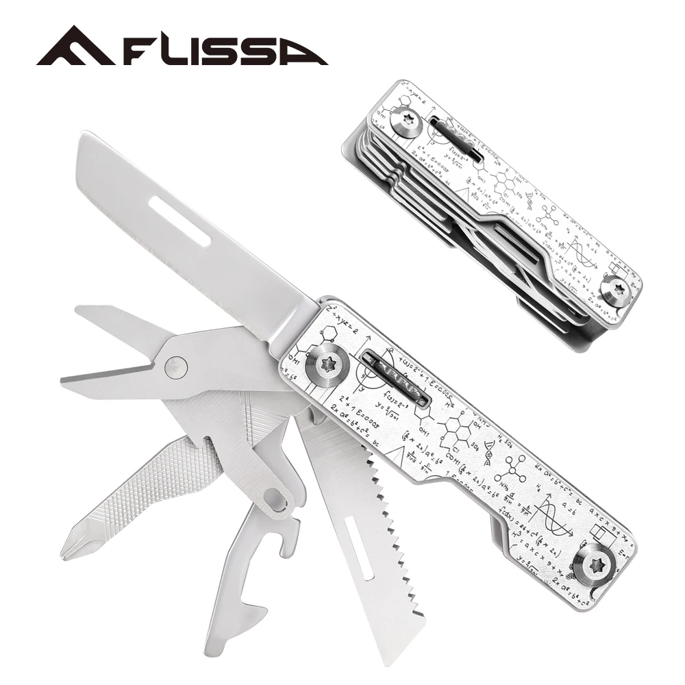 flissa multitool folding pocket knife portatil equipamentos de acampamento ao ar livre pocket knife decoracao em aco inoxidavel 01