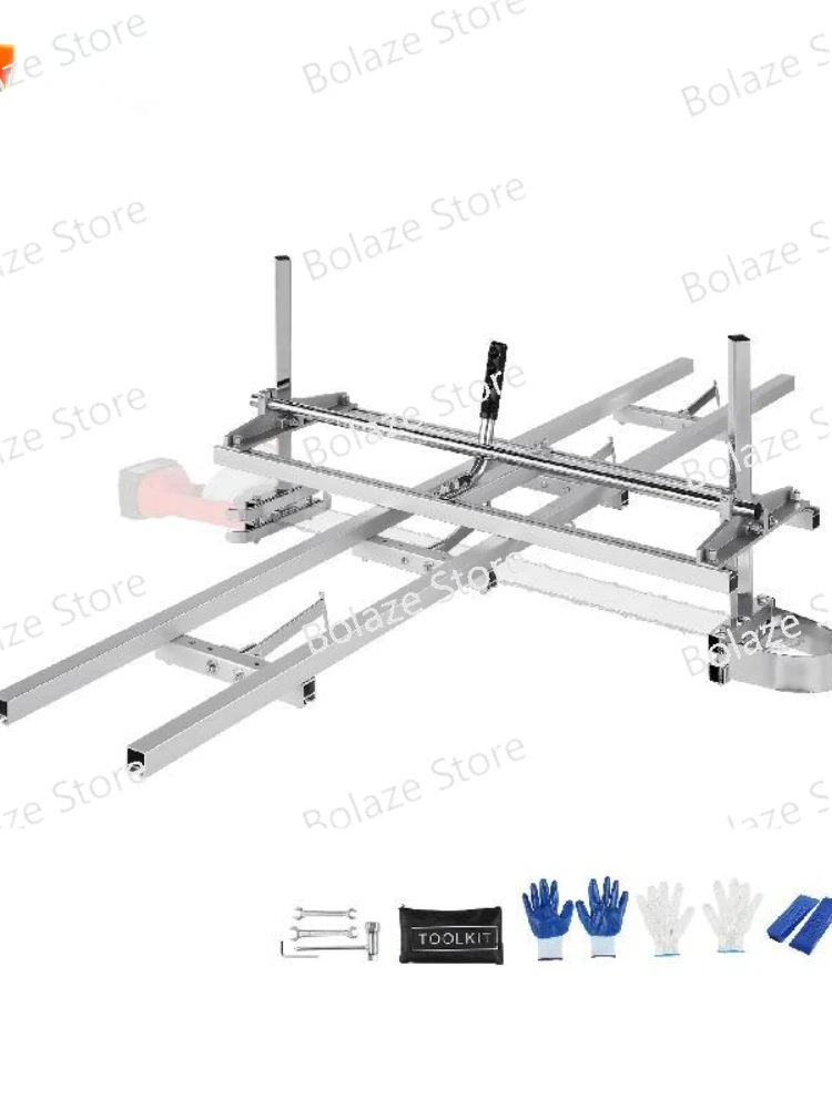 Chainsaw Mill Planking Milling 14-36 Inch Guide Bar Wood Lumber Cutting Portable Sawmill Aluminum Steel Chain Saw Mill