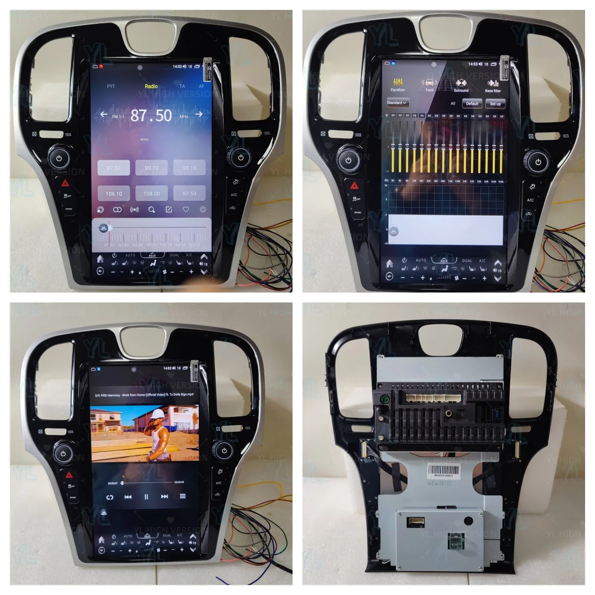 

Android 13 13.6 INCH Vertical Screen For Chrysler 300C 2013-2019 Unit Carplay GPS Navigation Car Multimedia Radio Player Unit 4G