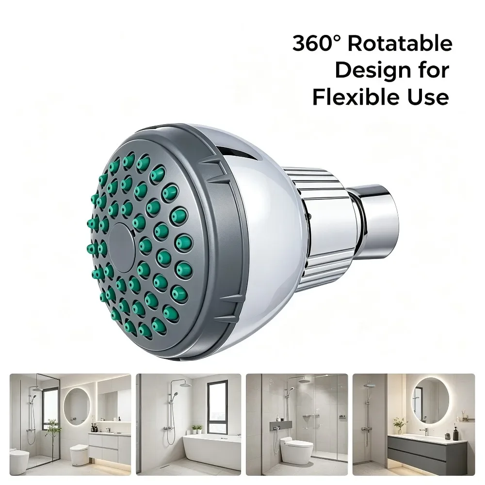 Hochwertiger Multifunktionaler Duschkopf Power-Spray Wandduschkopf Langlebig und Ungiftig für Baustelle und Garten – Detail 4