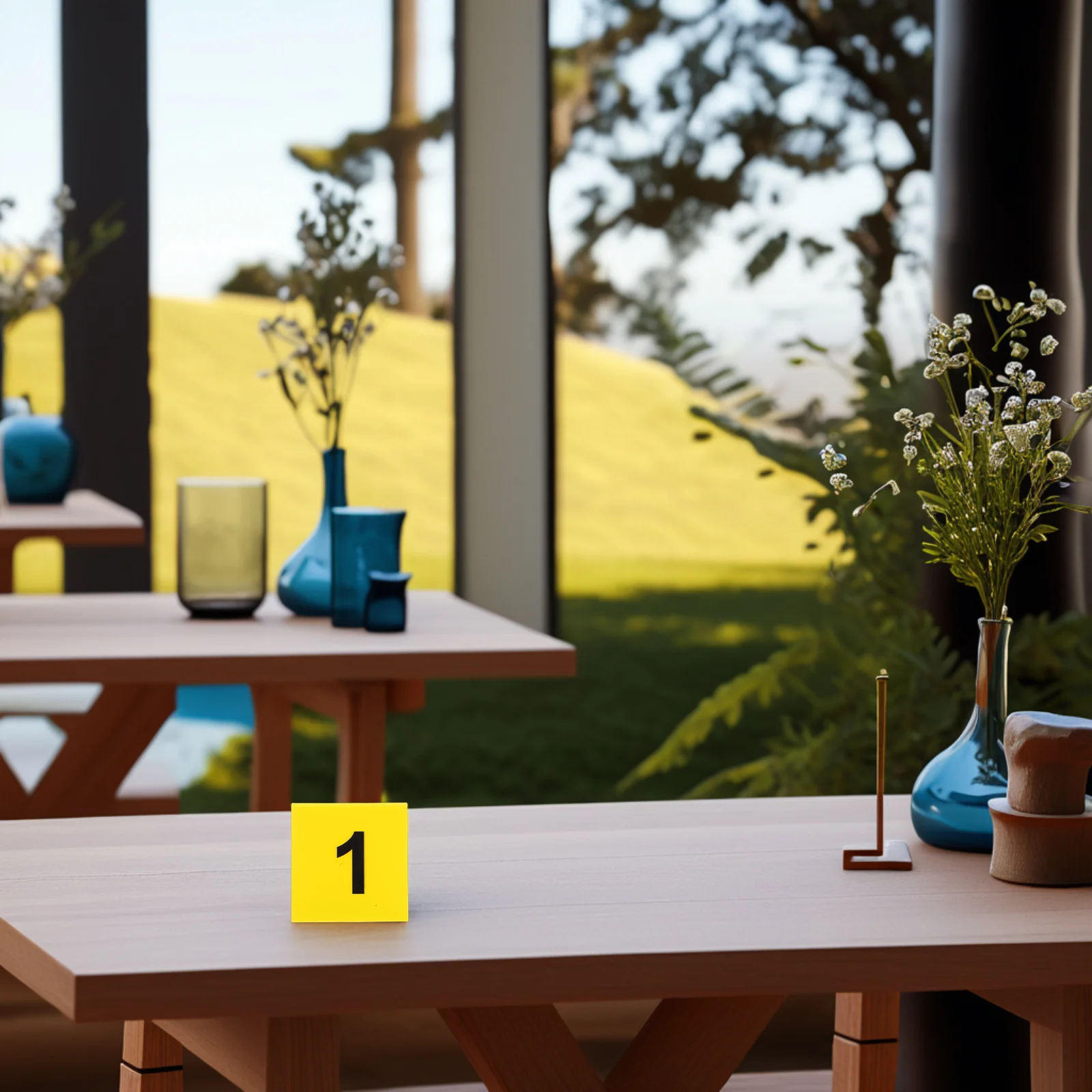 

10Pcs V-Shaped Acrylic Markers 1-10 Double Sided Visible from All Angles Table Number Tents for Wedding Party Restaurant Crime