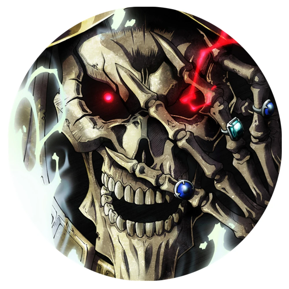 58 мм аниме Overlord Ainz Ooal платье Albedo Shalltear Bloodfallen косплей костюм значок булавка SPTE жестяная брошь ﻿   Опора Gilf