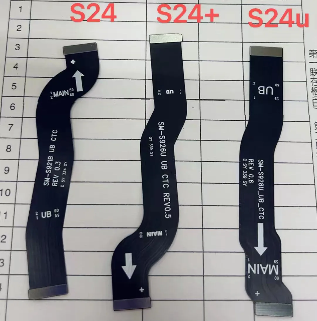 For Galaxy S21 s22 s23 S24 S25 Plus Ultra LCD Display Motherboard Connect Flex Replacement Repair Part Compatible Connector