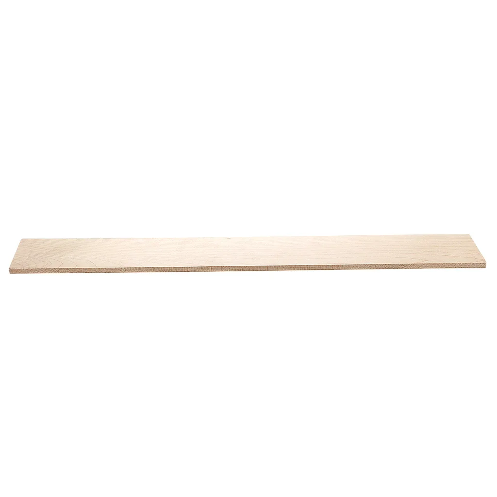 Uncut Maple Guitar Fretboard Blank, Custom DIY Fingerboard Plate for Electric Guitar & Bass Repair - view 6