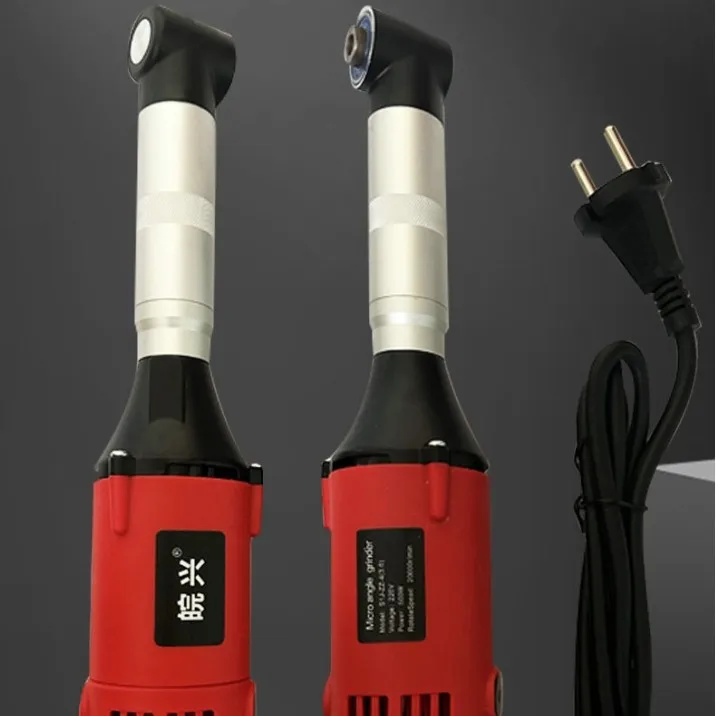 Variable Speed 90 Degree Elbow Electric Grout Remover Compact Handheld Tile Grinder Polishing Milling Tool For Home Tile Seam