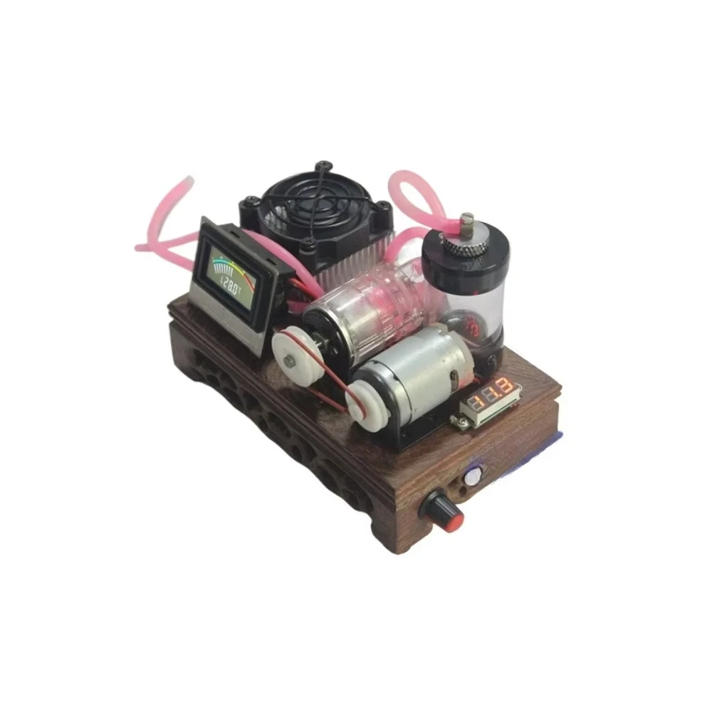 

Water Cooled Circulating Pump Accessories Radiator Compatible with Dual Rotor Engines Electric Water Pump Radiator Assembly