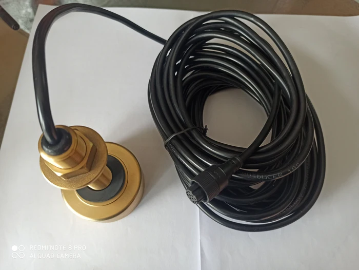 FURUNO Probe FCV-688/FCV-627/FCV-628/FCV-585 Fishing Finder Fishing Transducer, standard 10-meter wire 10-hole plug per probe