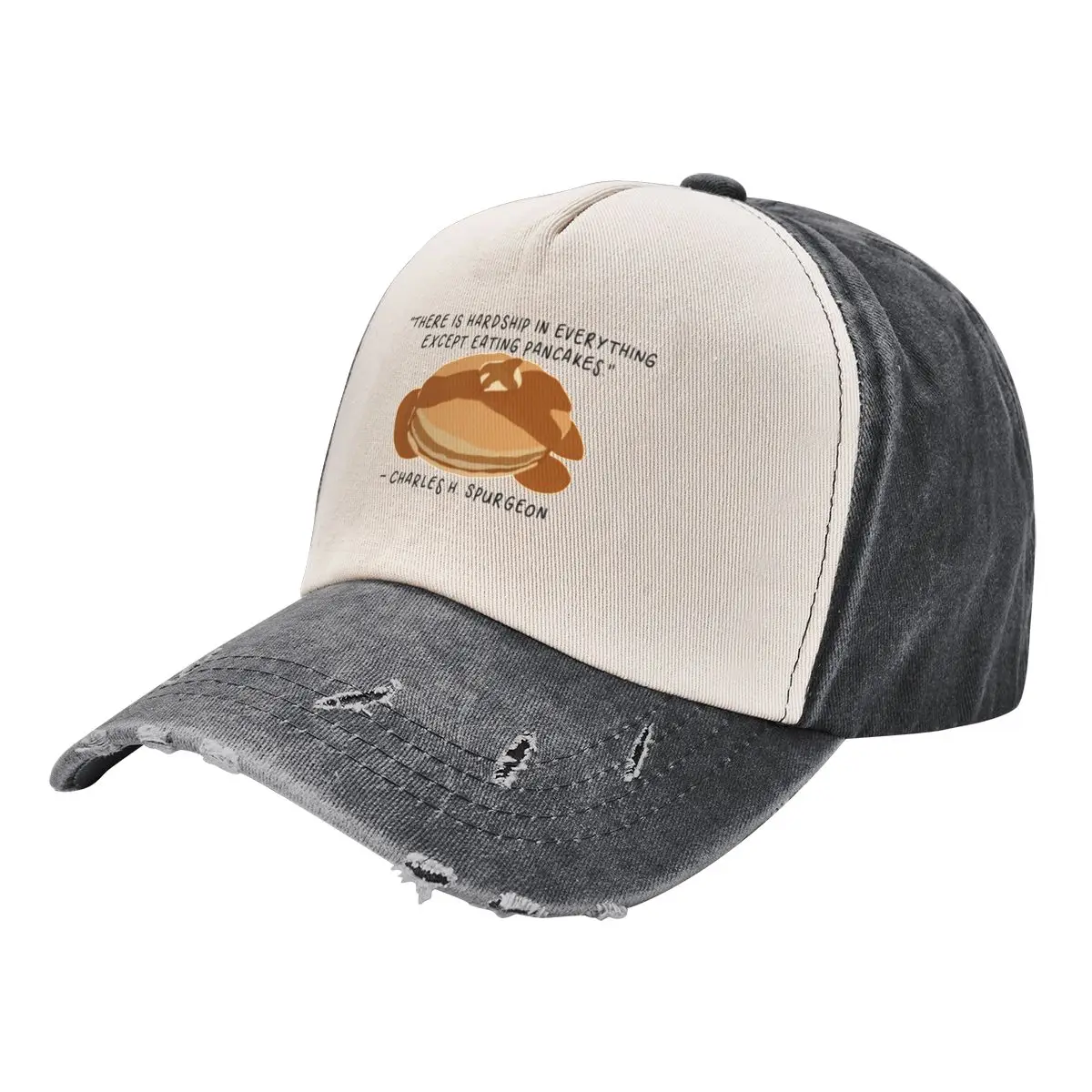 

Pancake Spurgeon Quote Baseball Cap Visor funny hat Trucker Hat Boy Women's