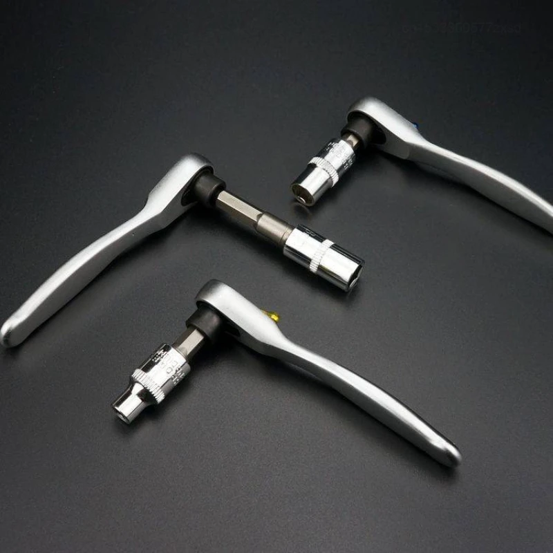 Imagem -04 - Xiaomi-multifuncional Mini Ratchet Wrench Grupo Chave de Fenda Bits Special Shaped Lotus Phillips Conjunto de Chave de Fenda Manual Ferramentas Manuais