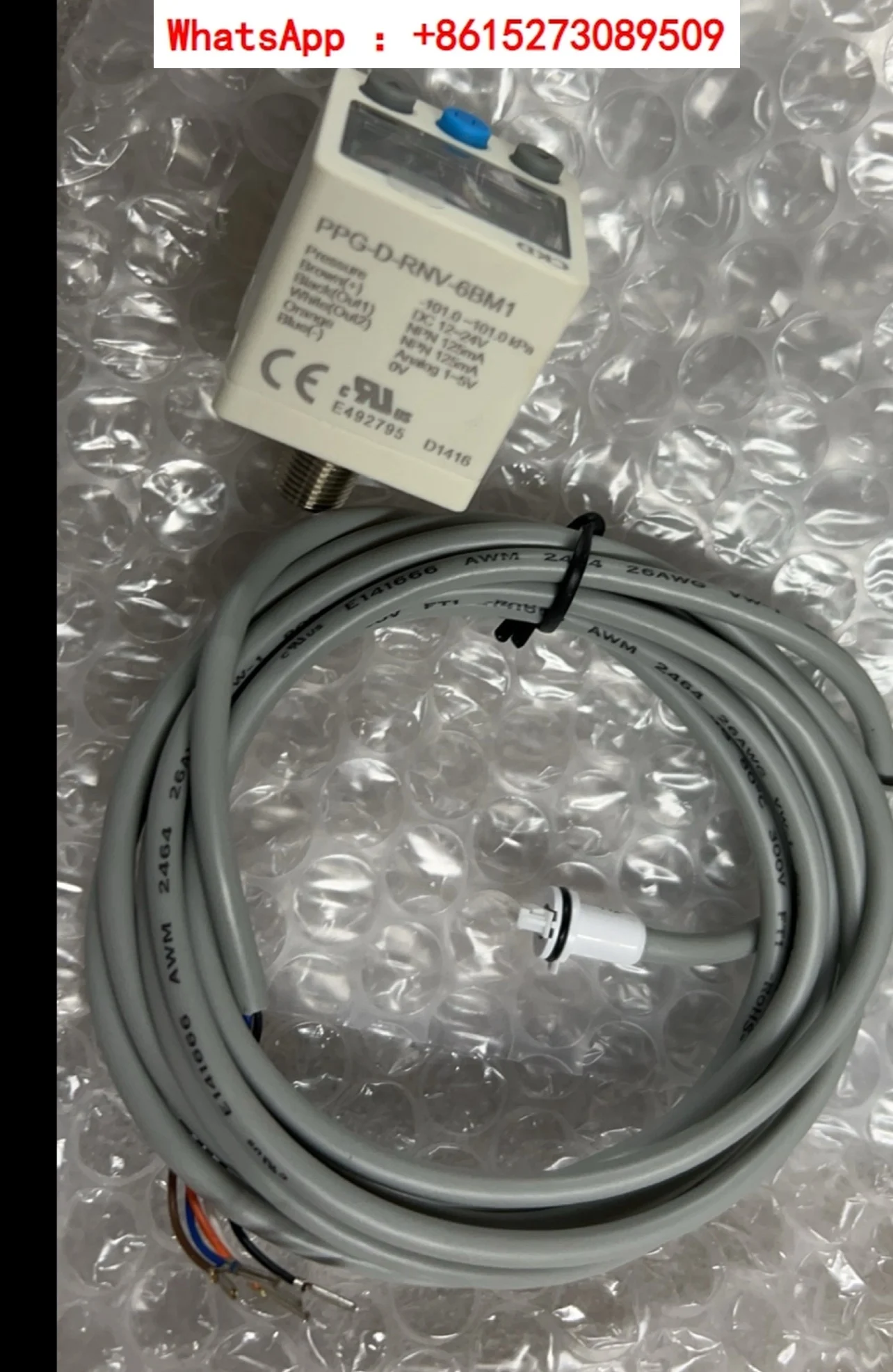 

CKD digital pressure sensor PPG-D-RNV-6BM1 brand new PNA-6BM1 original