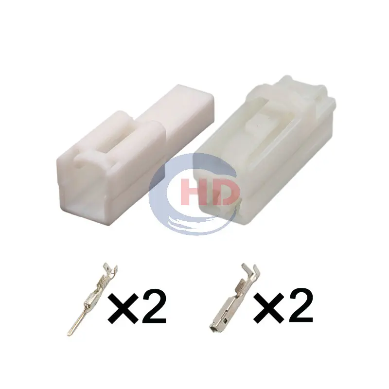 1-20 sets 2pin Center Speaker Male/Female Connector HD0212Y-1.5-11 7183-8049