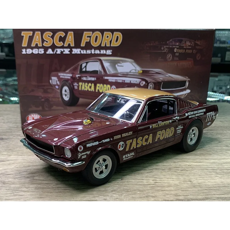 

Diecast ACME 1:18 Scale Ford Mustang 1965 A/FX Tasca A1801839 Alloy Car Model