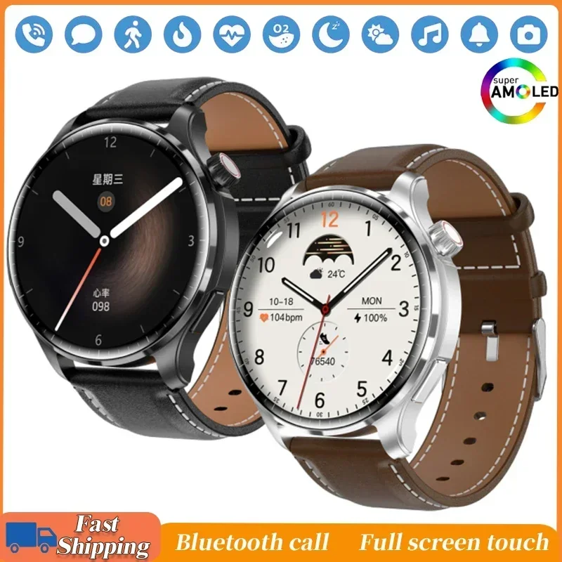 

Смарт-часы Xiaomi Mijia для мужчин, Bluetooth-вызов, спортивный мультиспортивный режим, фитнес-браслет, монитор сердечного ритма, сна, мужские умные часы, подарок