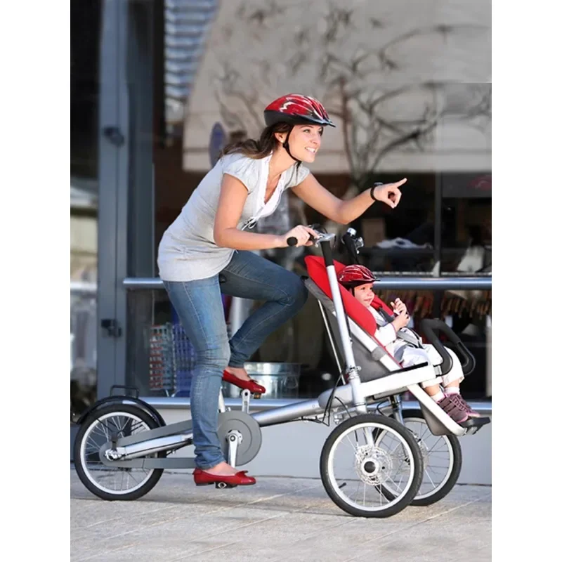 Rhea electric tricycle riding transportation