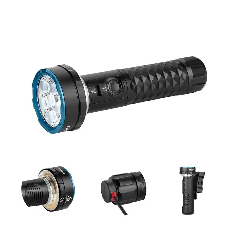 OLIGHT Prowess USB-C Rechargeable Bidirectional Flashlight, 5,000 Lumens Bright Cool White LED Flashlights