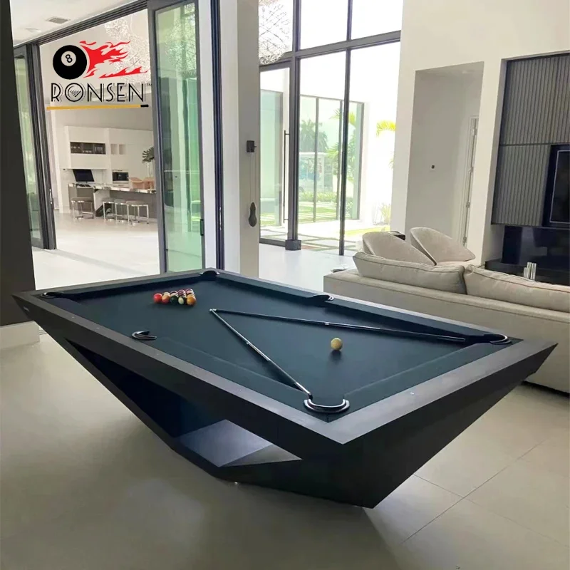 

2025 Factory Cheap Price Slates and Solid Oak Woods 7ft 8ft 9ft Pool Table with Good Quality Materials