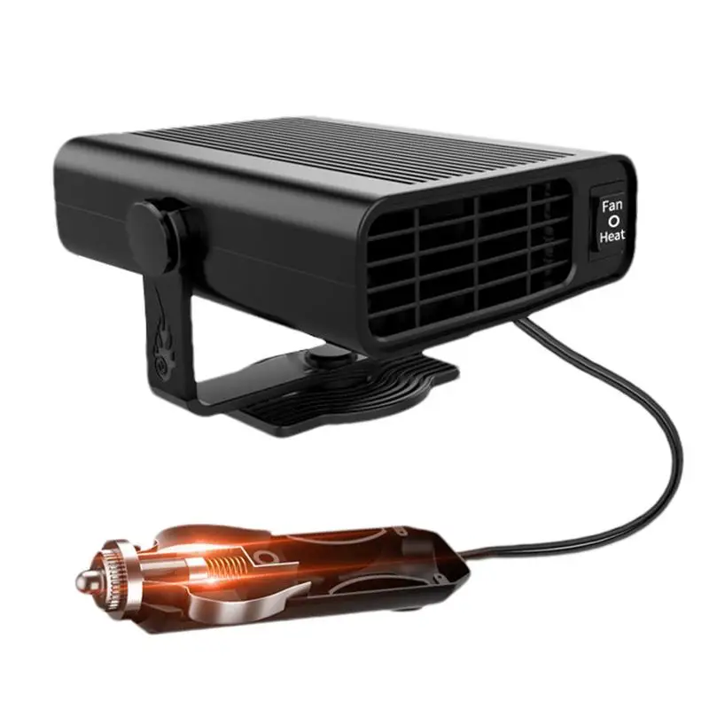 

Car Heater Fast Heating High Power Heater Car 2-in-1 Cooler And Heater Auto Dryer Windshield Defroster Quickly Defrost Defogger