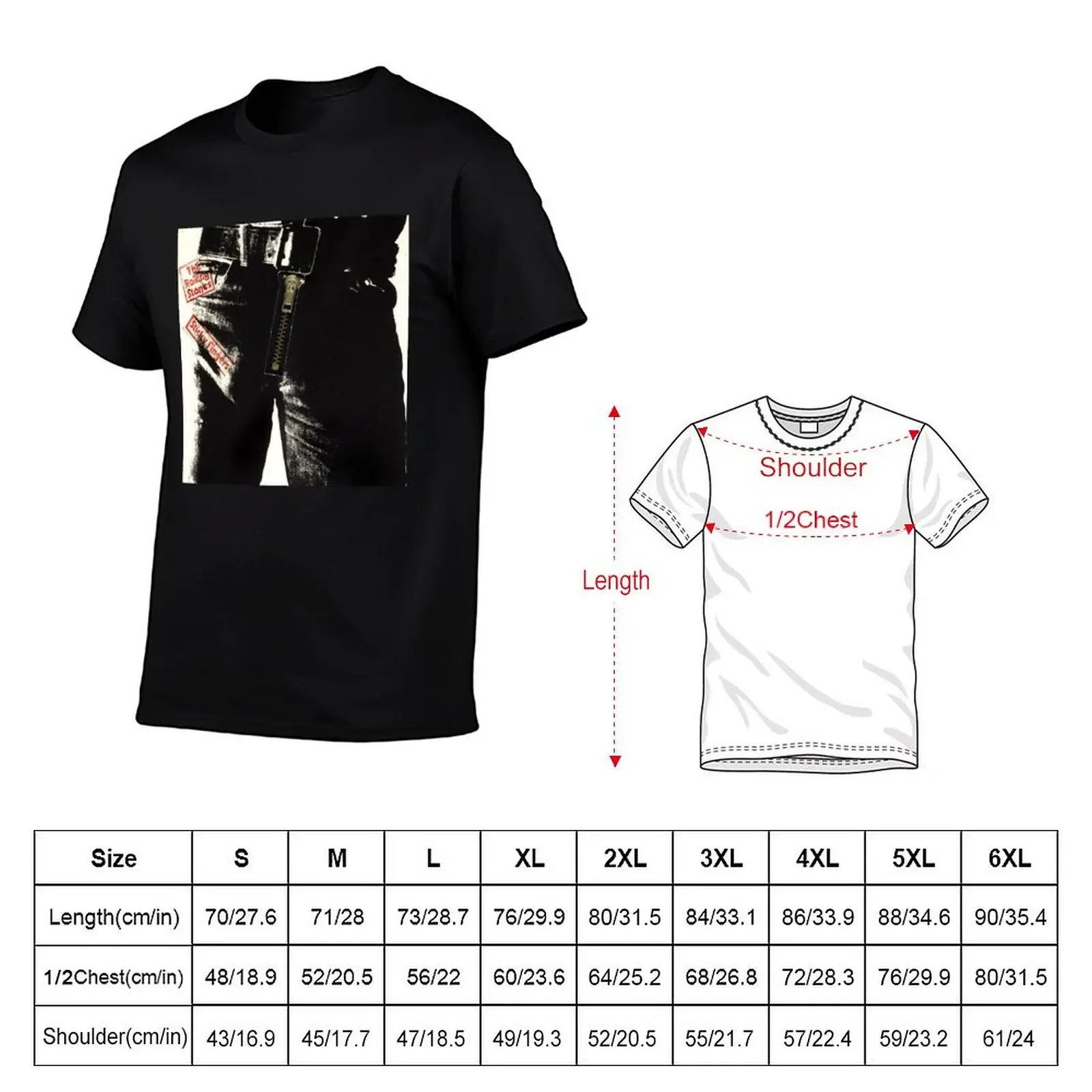 Sticky Fingers T-Shirt sublime shirts graphic tees anime figures anime tshirt t shirt men