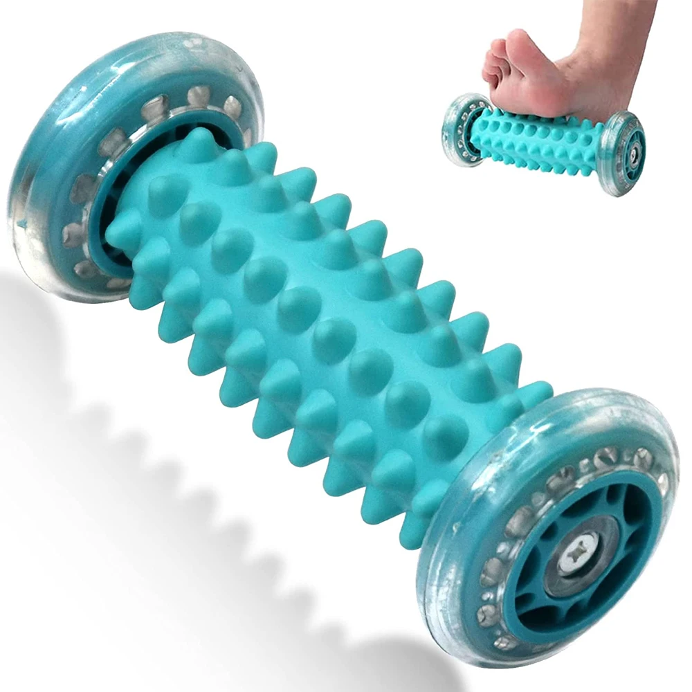 Massage Ball - Plantar Fasciitis, Heel Spur, Sore Muscles, Trigger Point - Back, Arm, Neck, Shoulder, Leg Circulation Roller