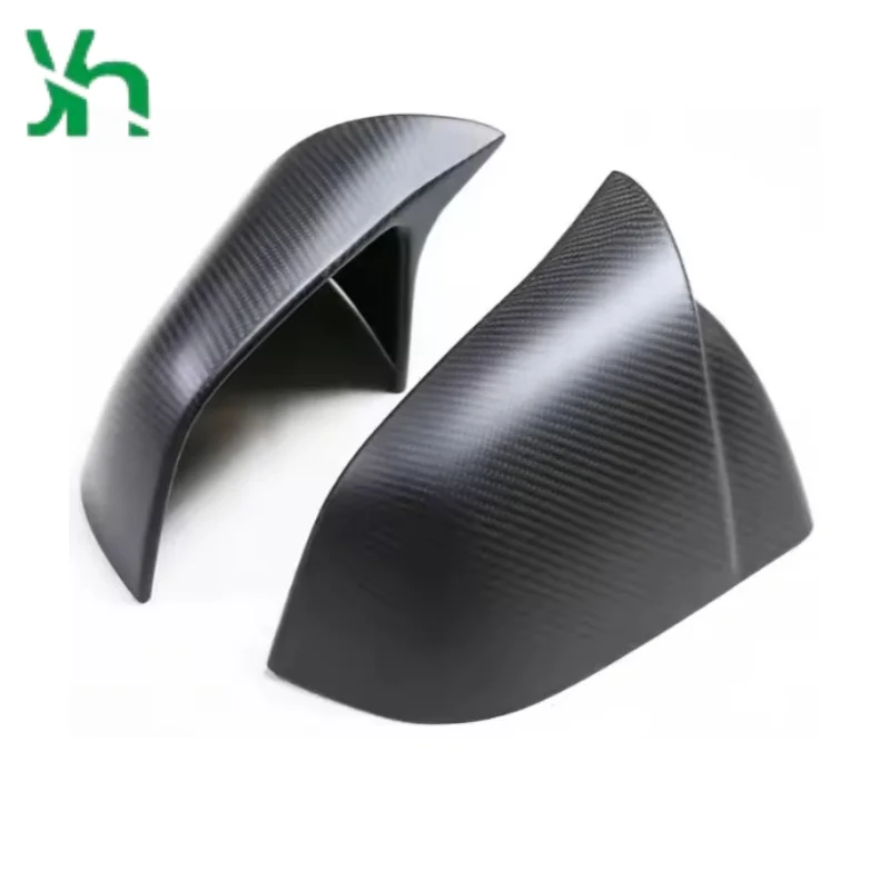 マットカーボンファイバーミラーカバー 2014-2020 テスラ モデルS 外装アクセサリー 2個入り
