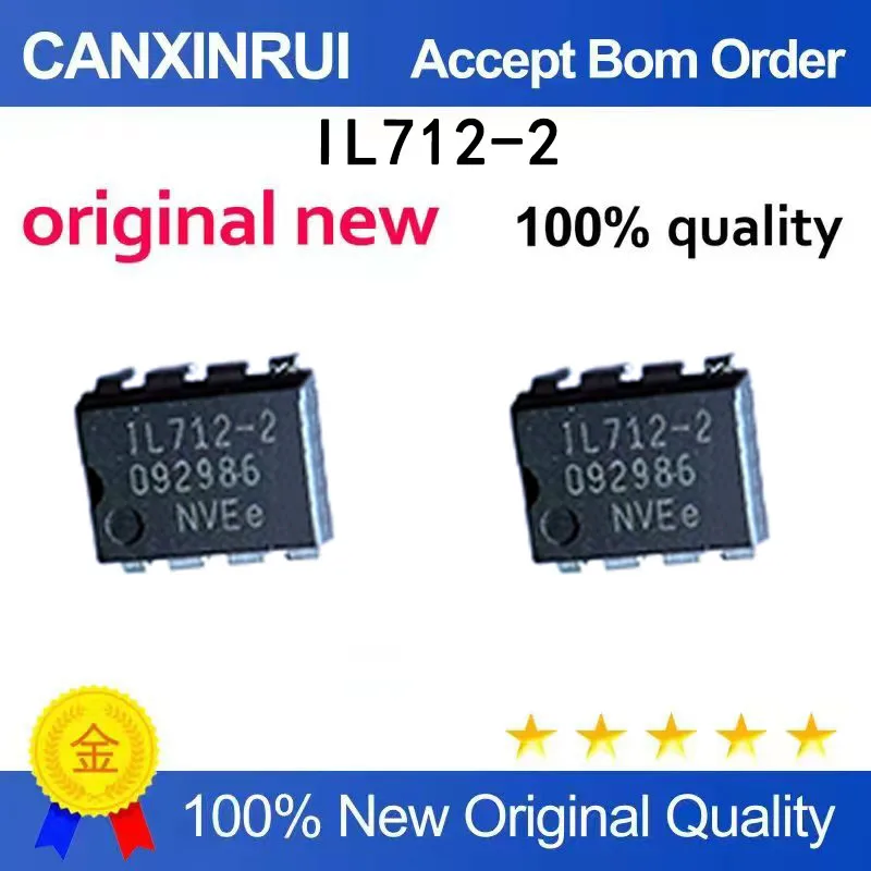 (5pcs-100pcs）New IL712-2 1L712-2 IL712-E DIP-8 Digital Isolator Chip IC
