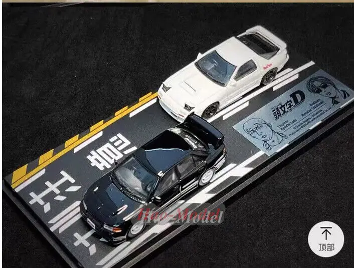 1/64 para toyota/mazda/honda liga diecast modelo de carro simulação brinquedos meninos presentes aniversário hobby exibição coleção carro duplo conjunto