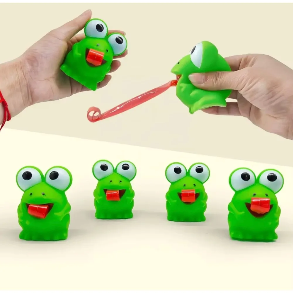Juguete de Peluche de Rana Dinosaurio con Lengua Fuera, Juguete Sensorial Interactivo para Gatos, Muñeco Antiestrés con Sonido al Presionar, Novedoso Regalo Sensorial para Mascotas