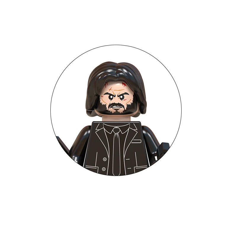 

WM830 John Wick Строительные блоки Мини-фигурки Кирпичи Сборка игрушек