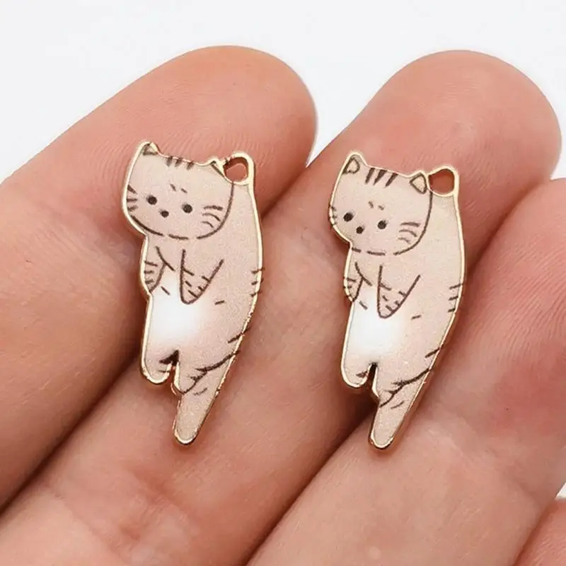 10Pcs Animals Pendants DIY Handmade Earrings Bracelets Necklace Materials