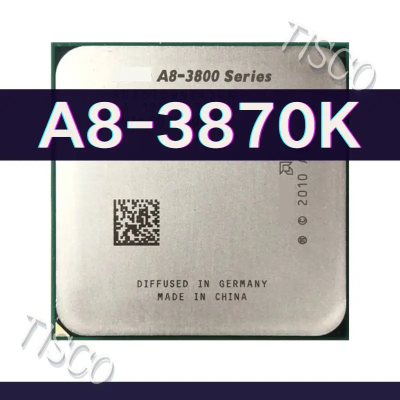 A8-Series A8-3870K A8 3870 A8 3870K 3.0 GHz Quad-Core AD3870WNZ43GX Socket FM1