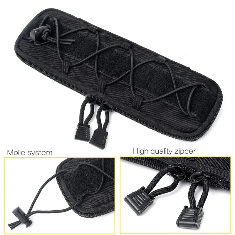 Tactical Molle Knife Pouch Pocket Outdoor Hunting Waist Sets EDC Pouch Folding Knife Holder Bag