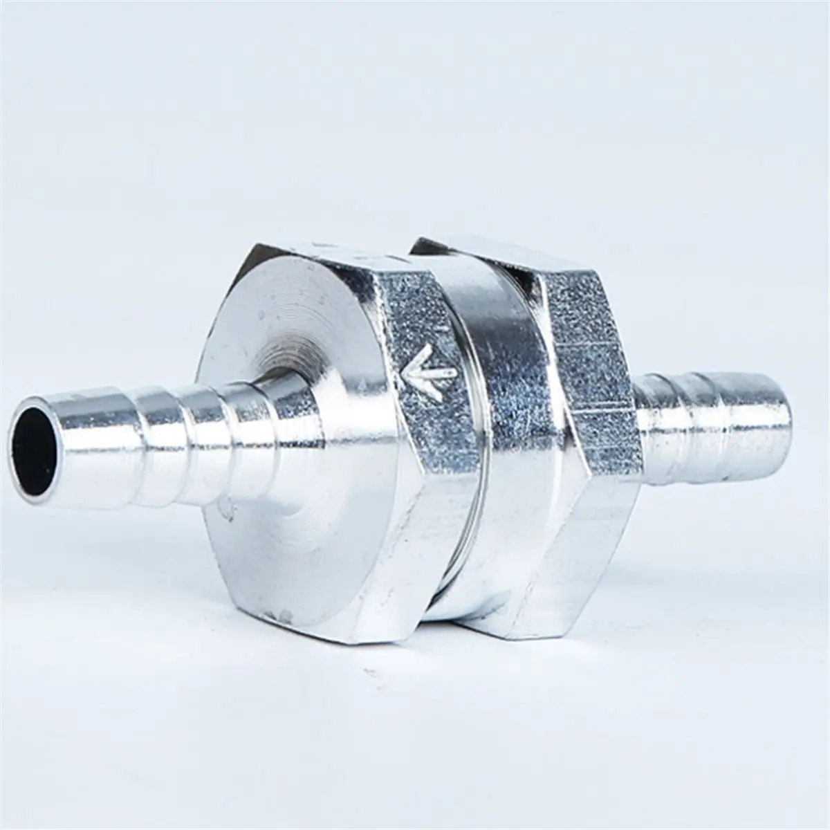 Happy New-  One Way 6&8mm 2Size Aluminium Alloy Non Return Check Valve One Way Fit Carburettor