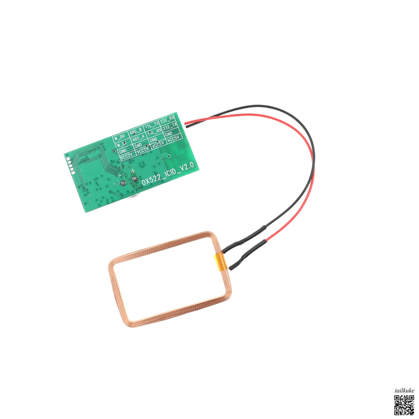 ID Card Reader Module (RFID 125kHz Low-Frequency Serial Interface)
