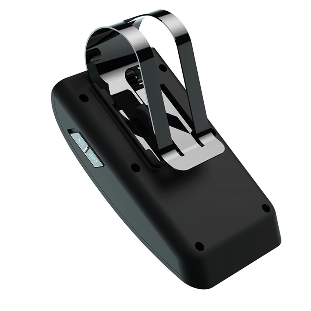 Kit de altavoz manos libres para coche, visera solar, reproductor de música Bluetooth para Control de voz inalámbrico